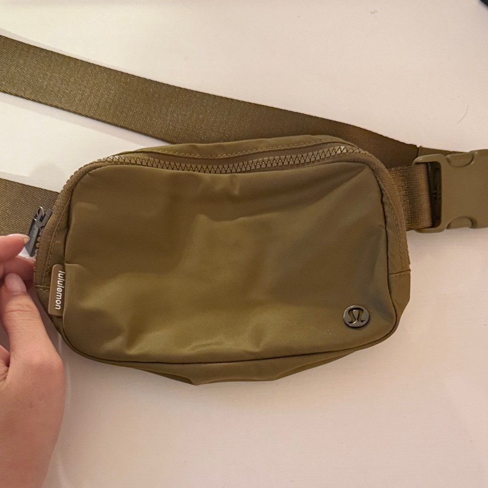 lululemon athletica Tan Belt Bag